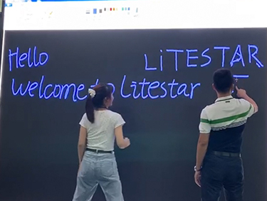 Litestar ишке киргизүү тийүү P1.9 GOB интерактивдүү LED видео дубал
